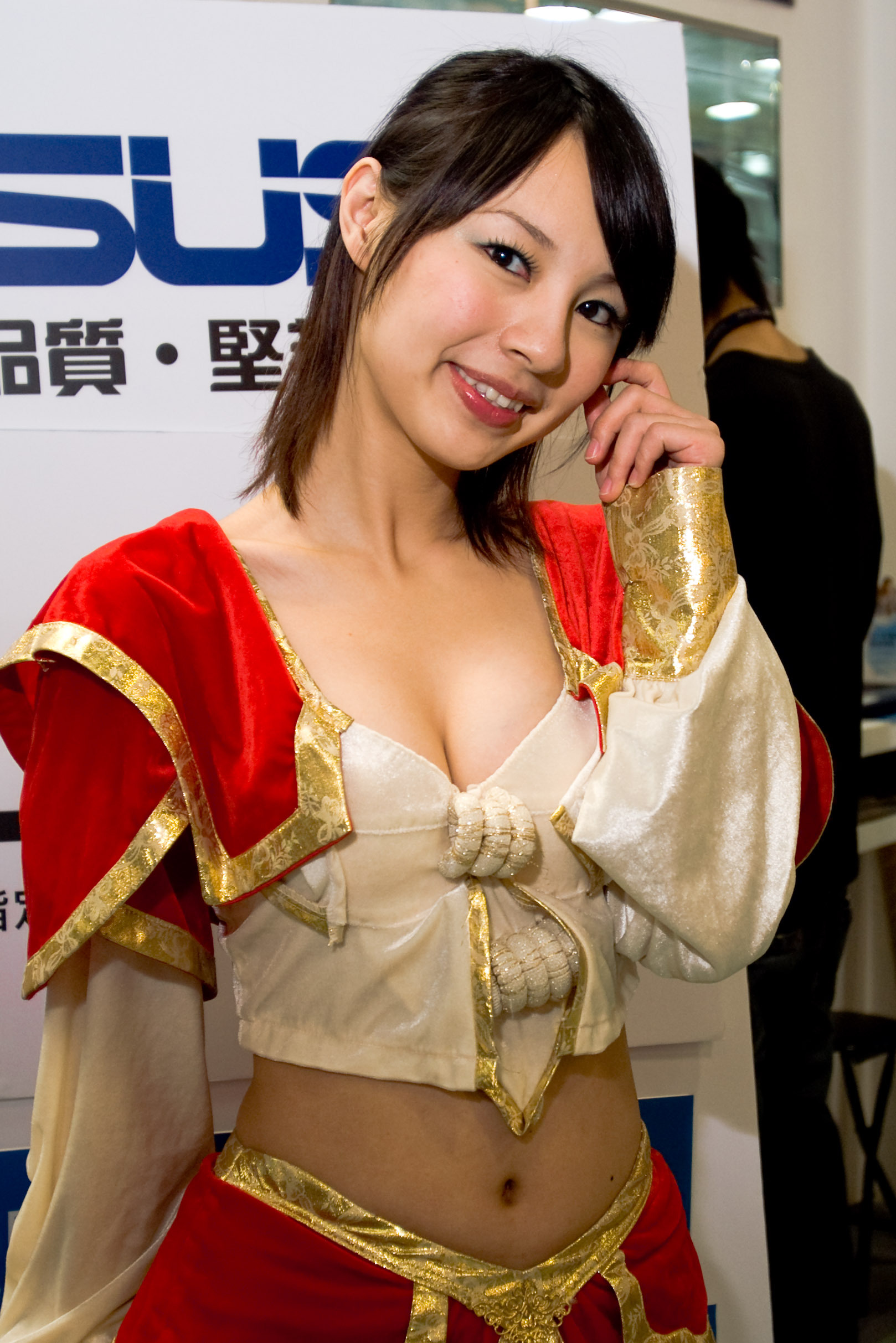 2007 Taipei spring computer show show girl